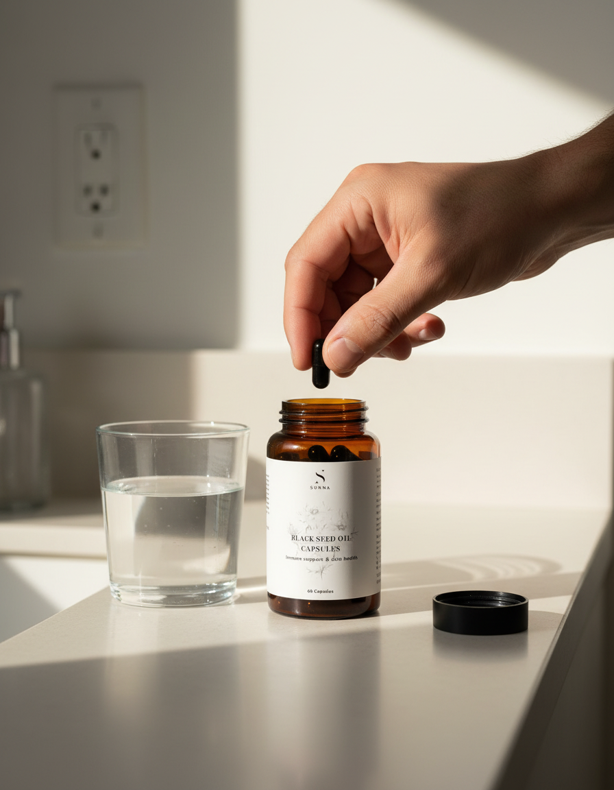 Black seed oil capsules (60)