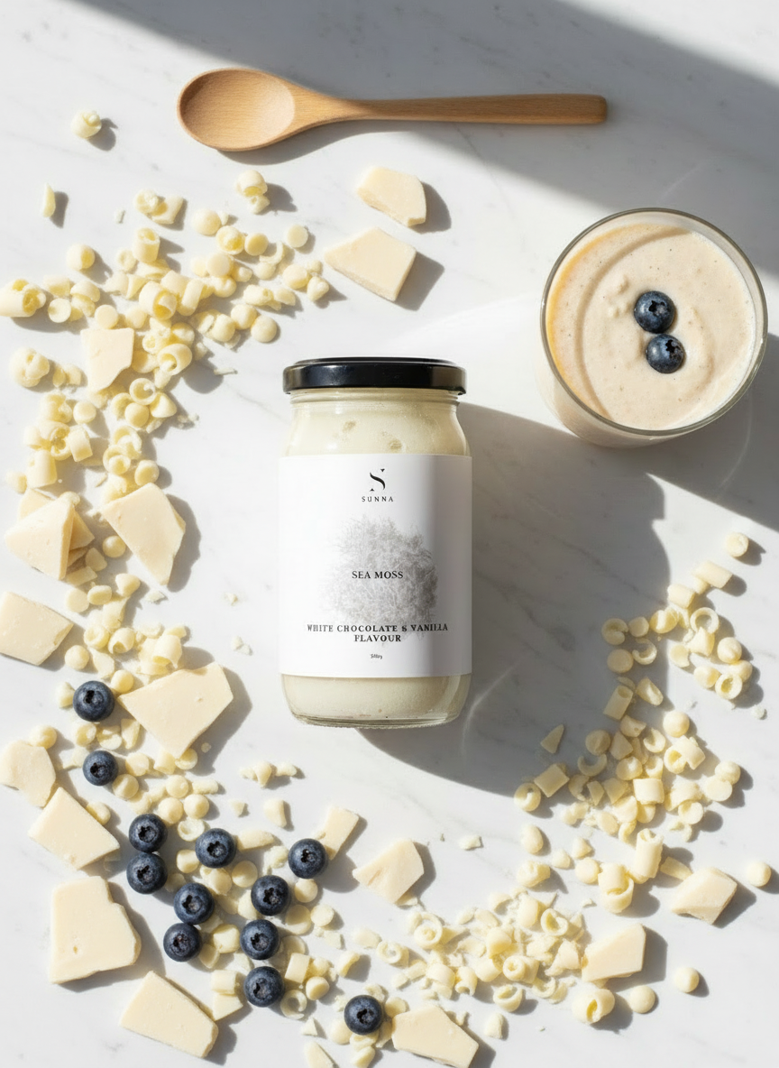 Sea moss (white chocolate and vanilla flavour) 250g