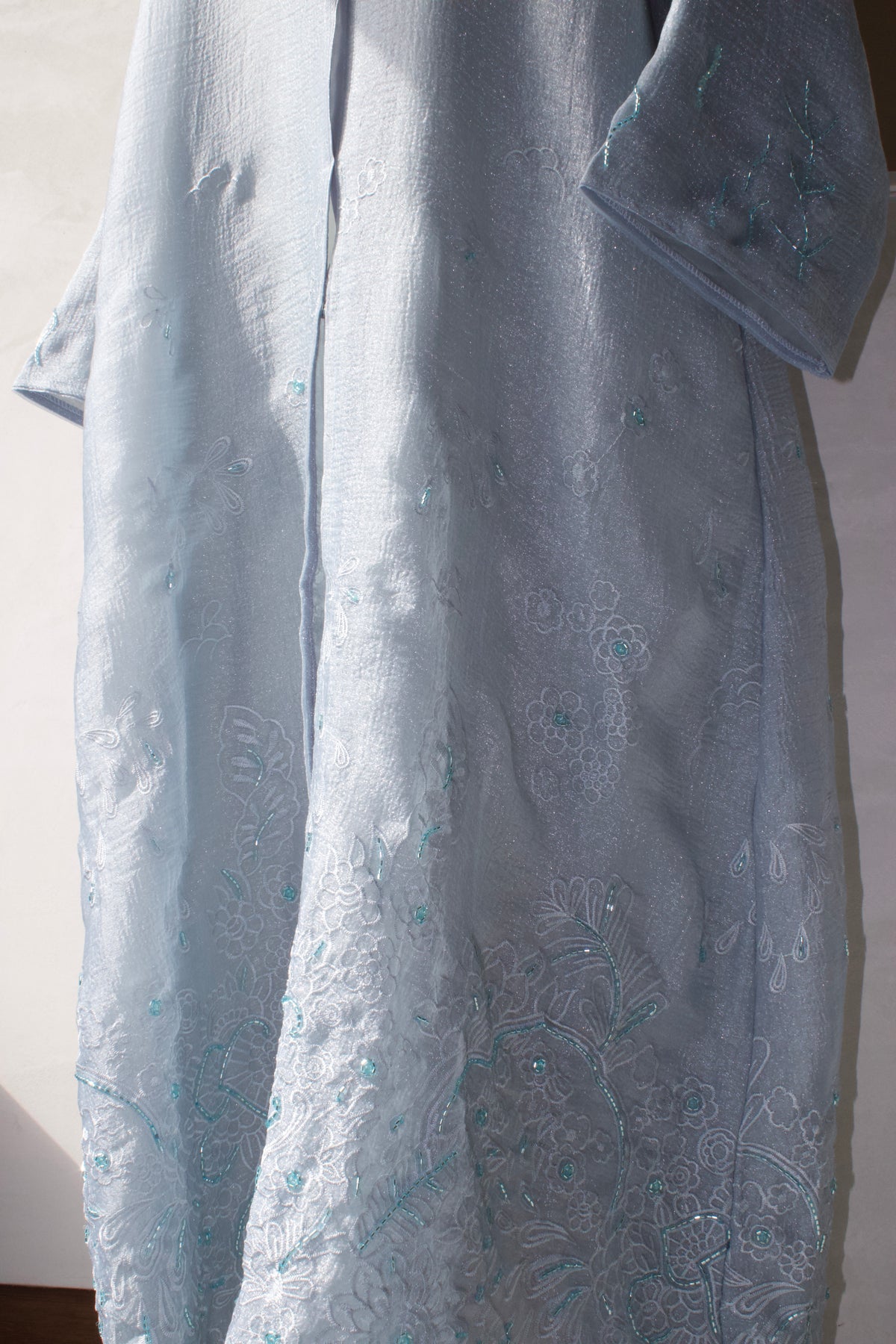 Ocean Organza Abaya