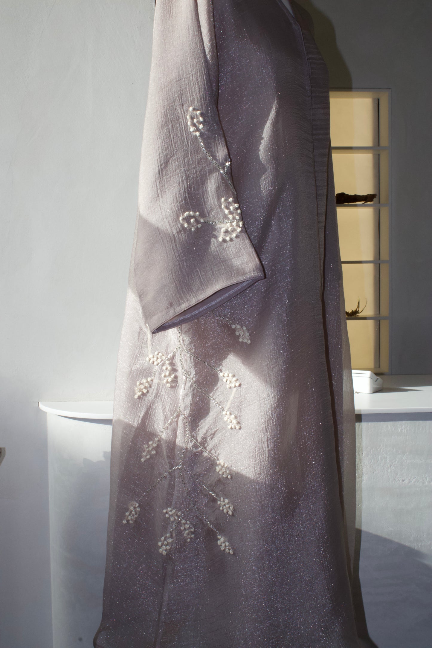 Dessert Organza Abaya 01
