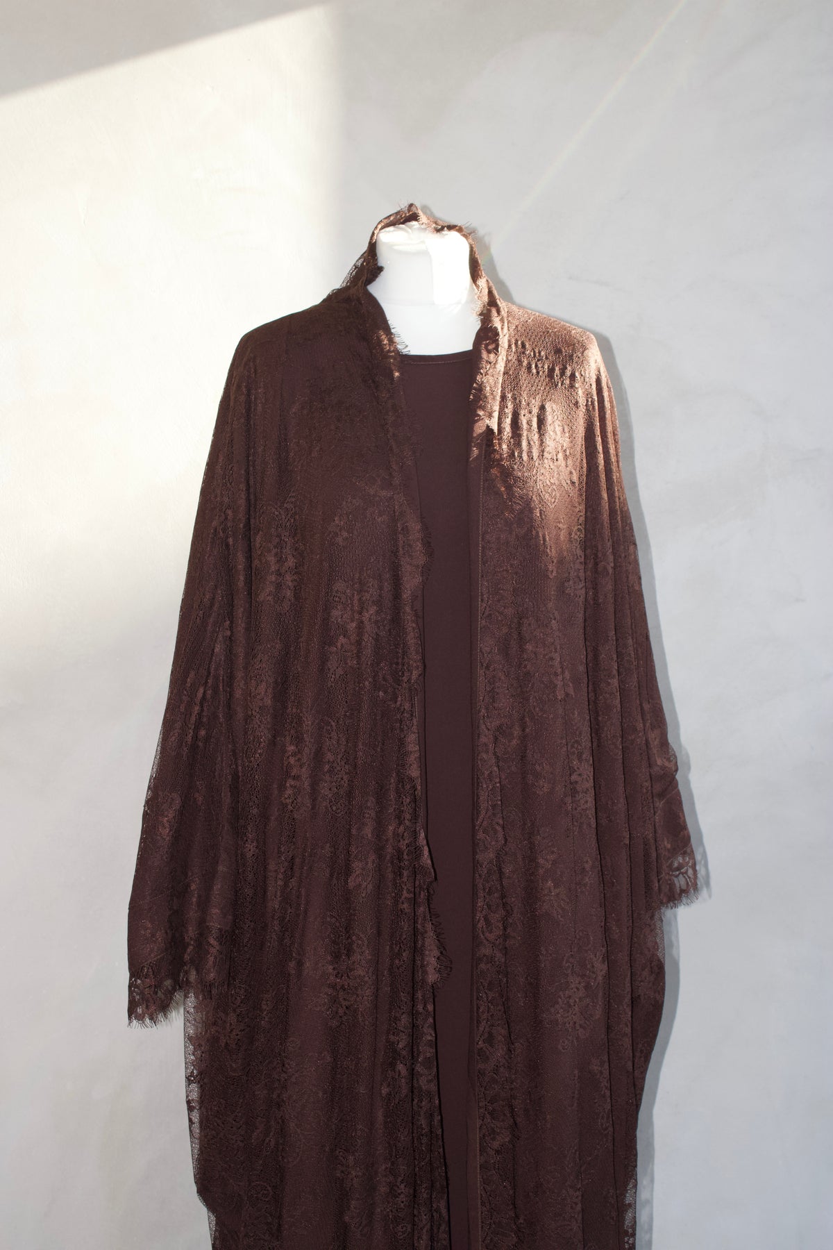 Umber Full Lace Abaya