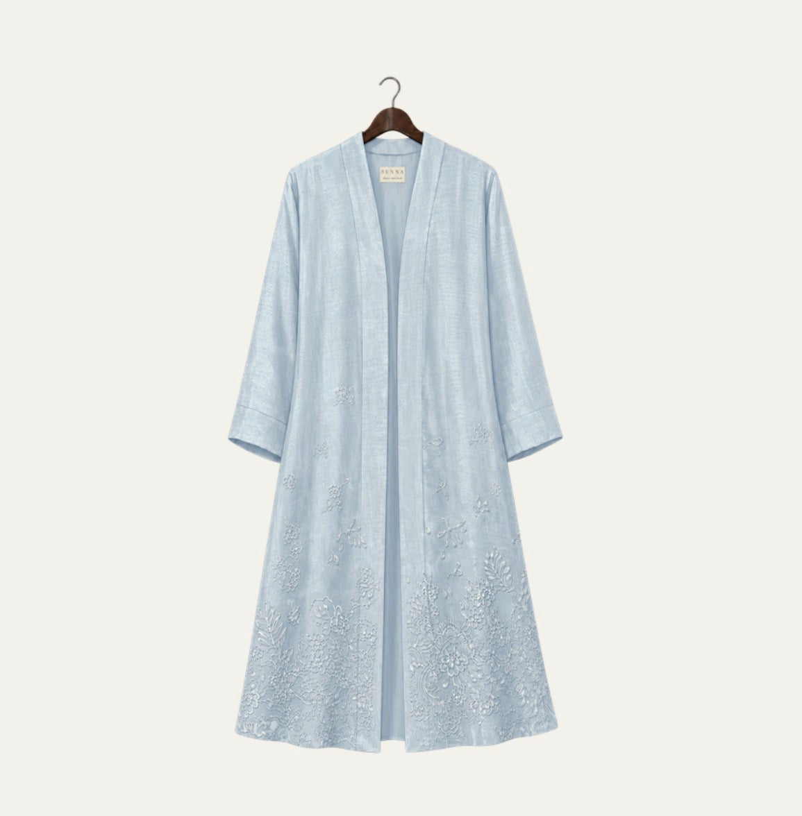 Ocean Organza Abaya