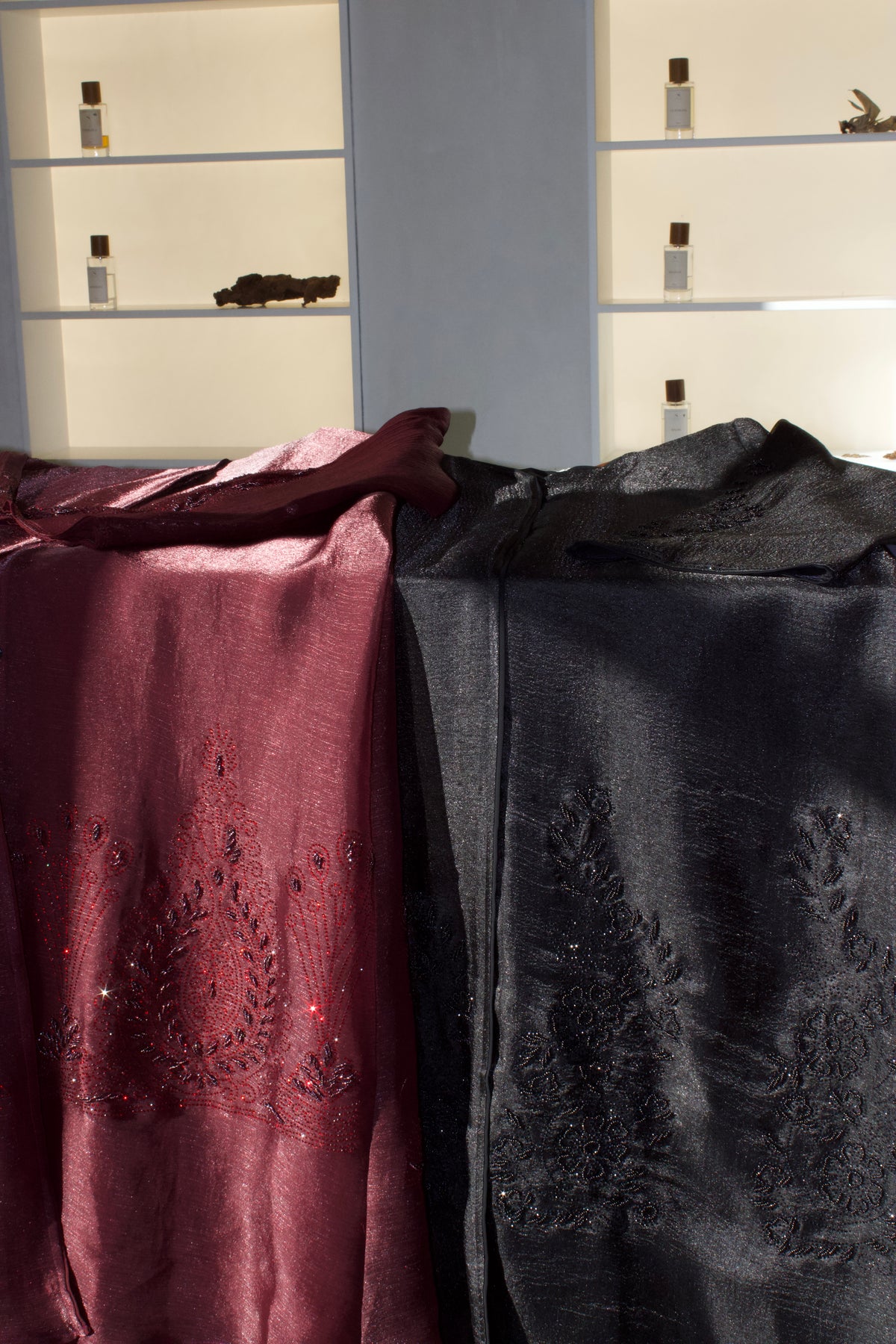 Mahogany Organza Abaya