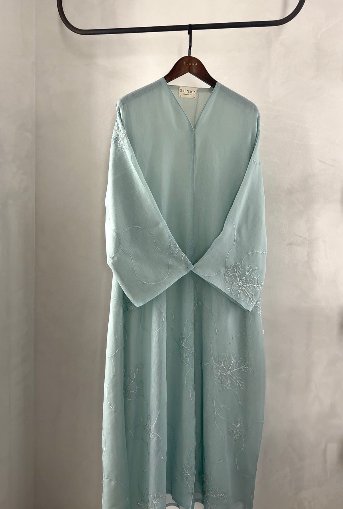 Orchid Organza Abaya