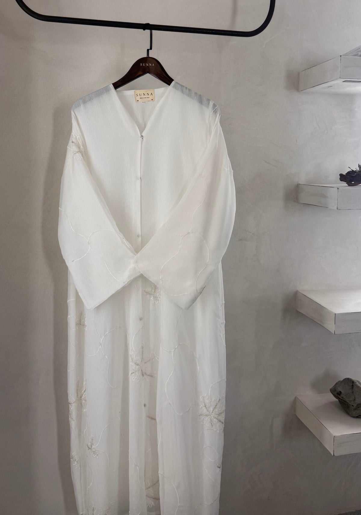 Lotus Organza Abaya