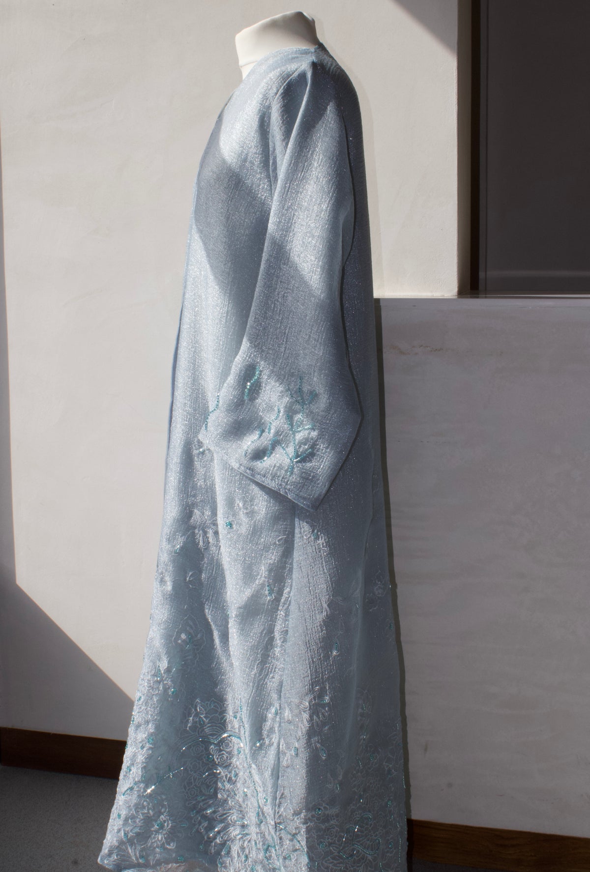 Ocean Organza Abaya
