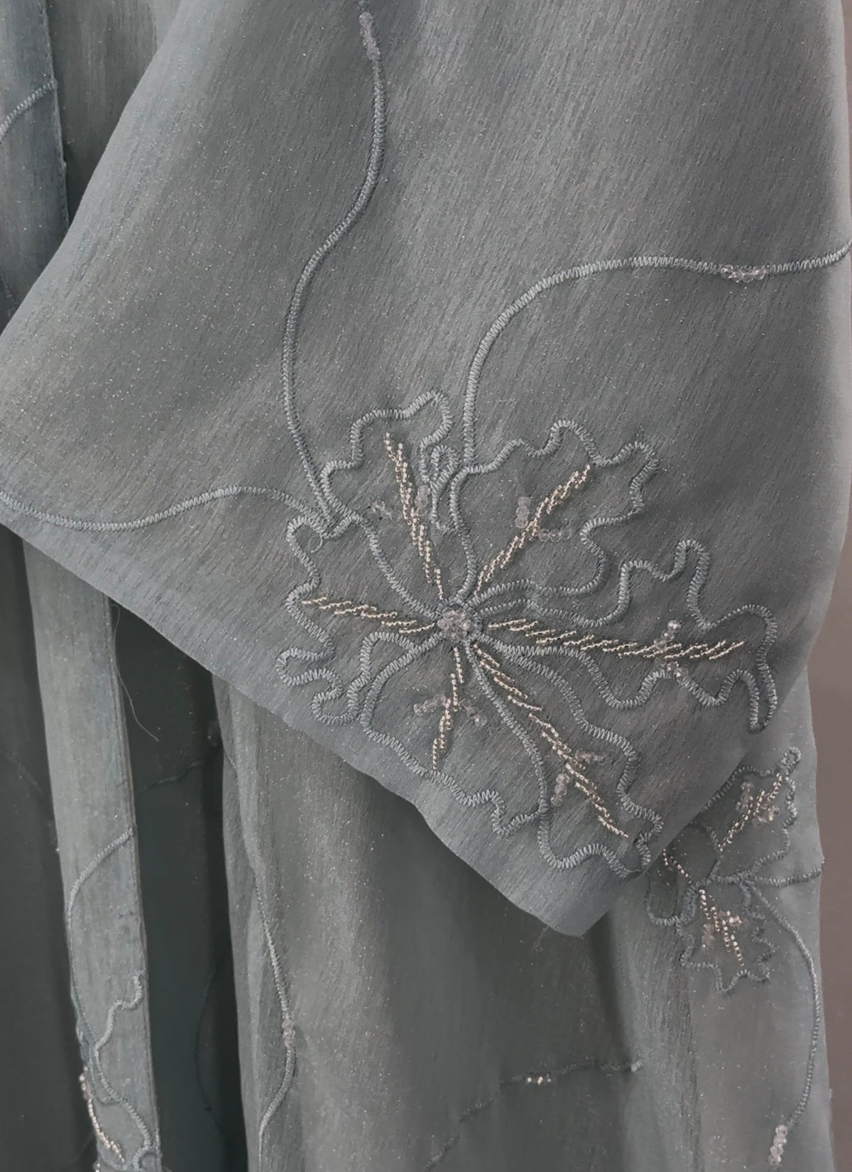 Orchid Organza Abaya