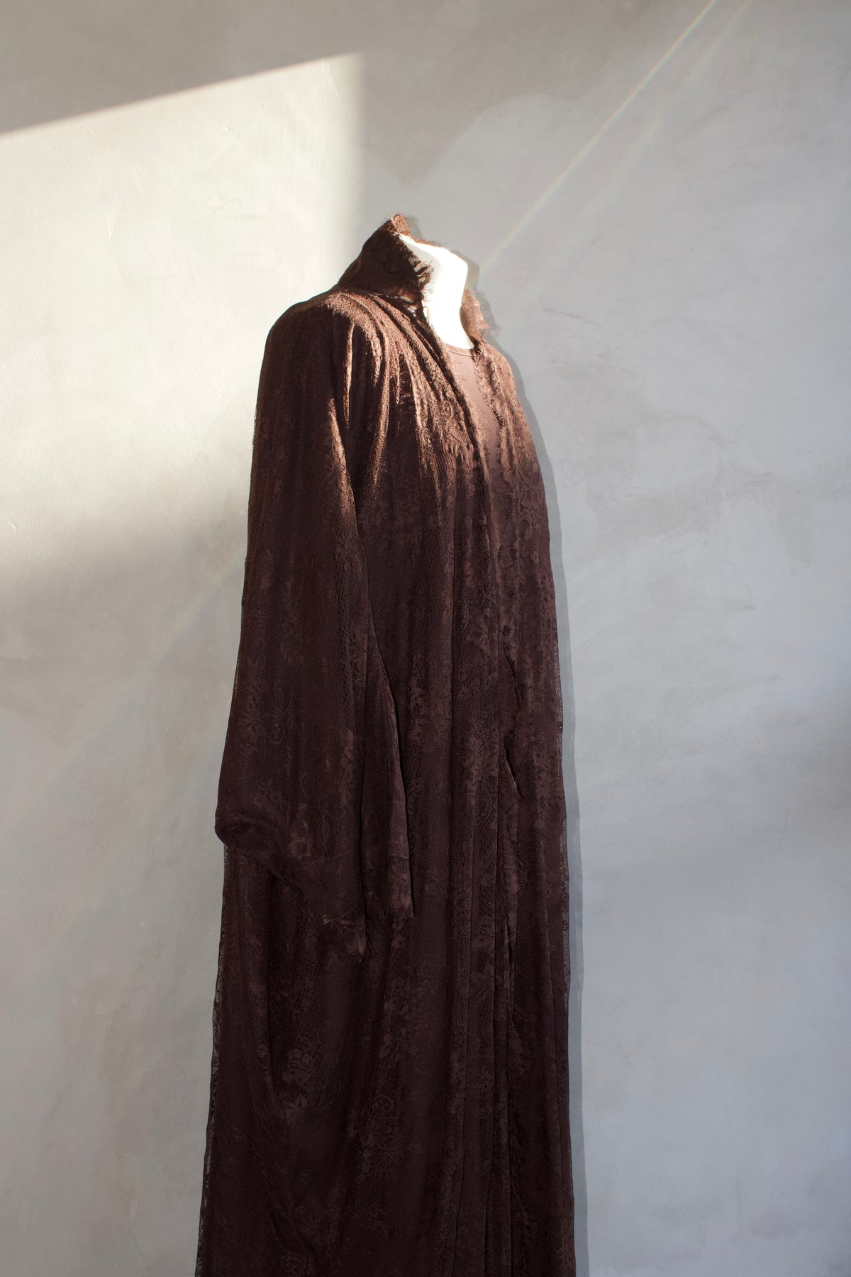 Umber Full Lace Abaya