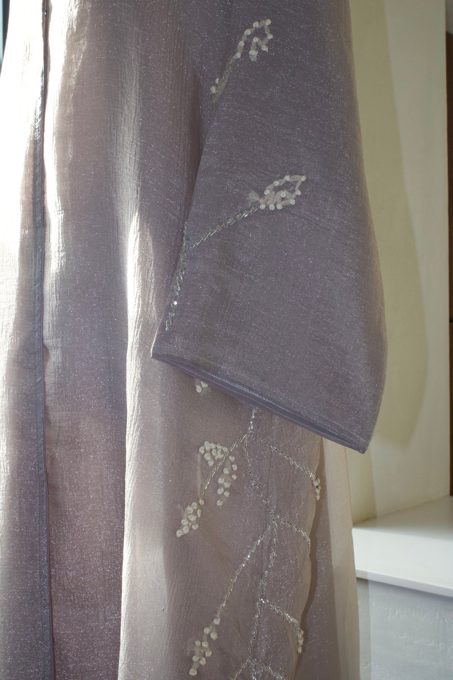 Dessert Organza Abaya 01