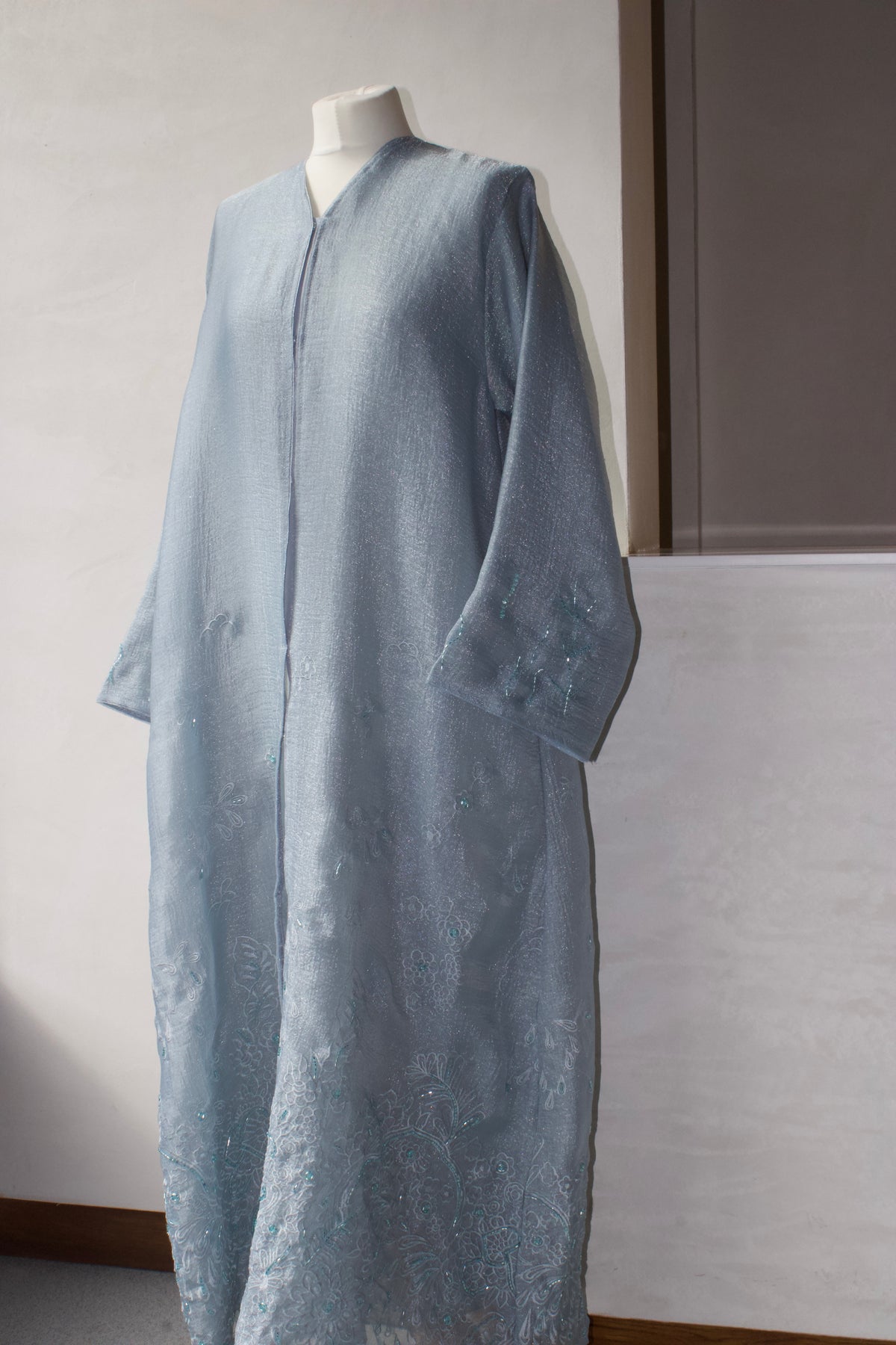 Ocean Organza Abaya