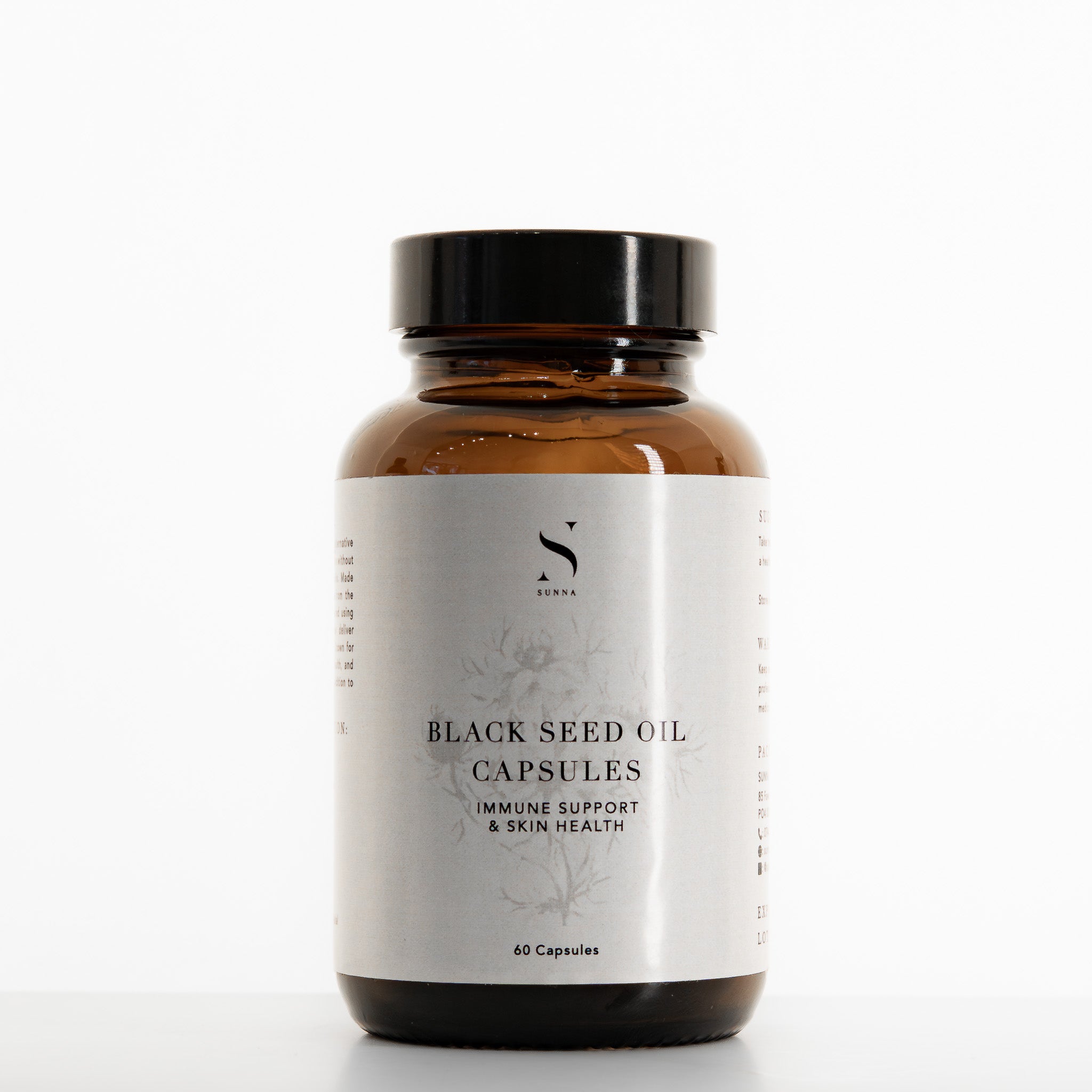 Black seed oil capsules (60)