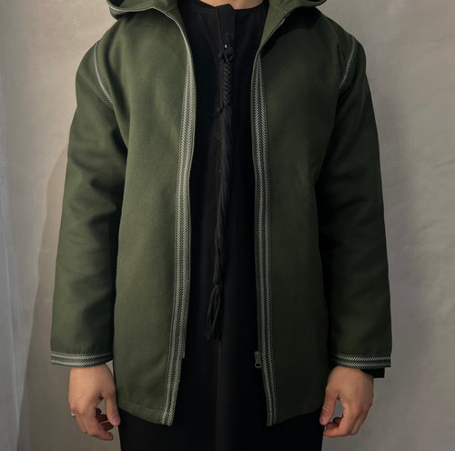 Khaki Moroccan Hoodie