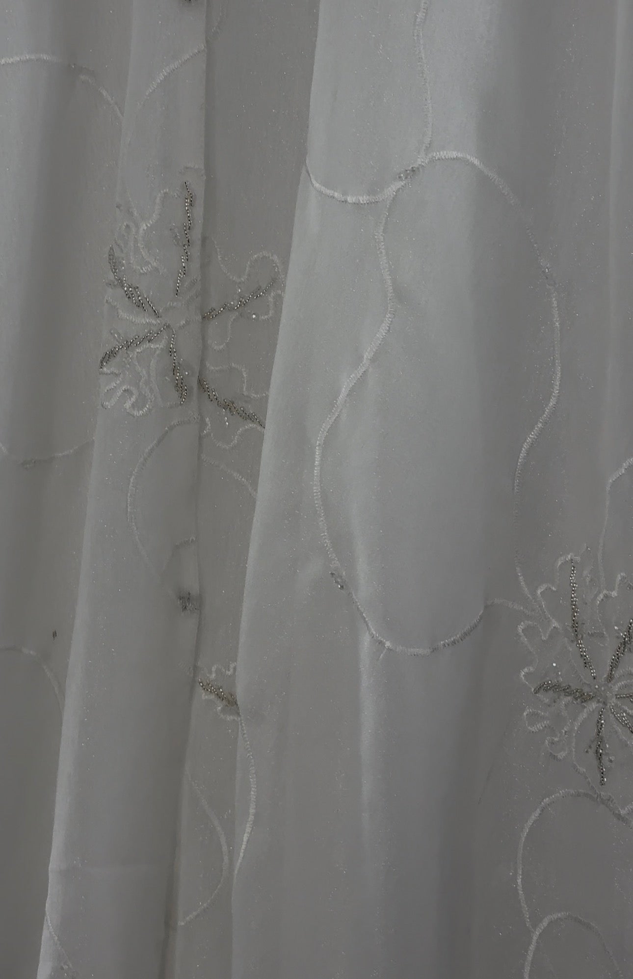 Lotus Organza Abaya
