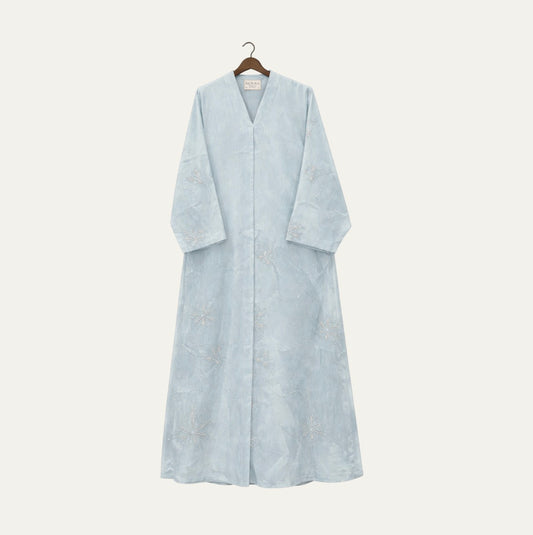 Orchid Organza Abaya