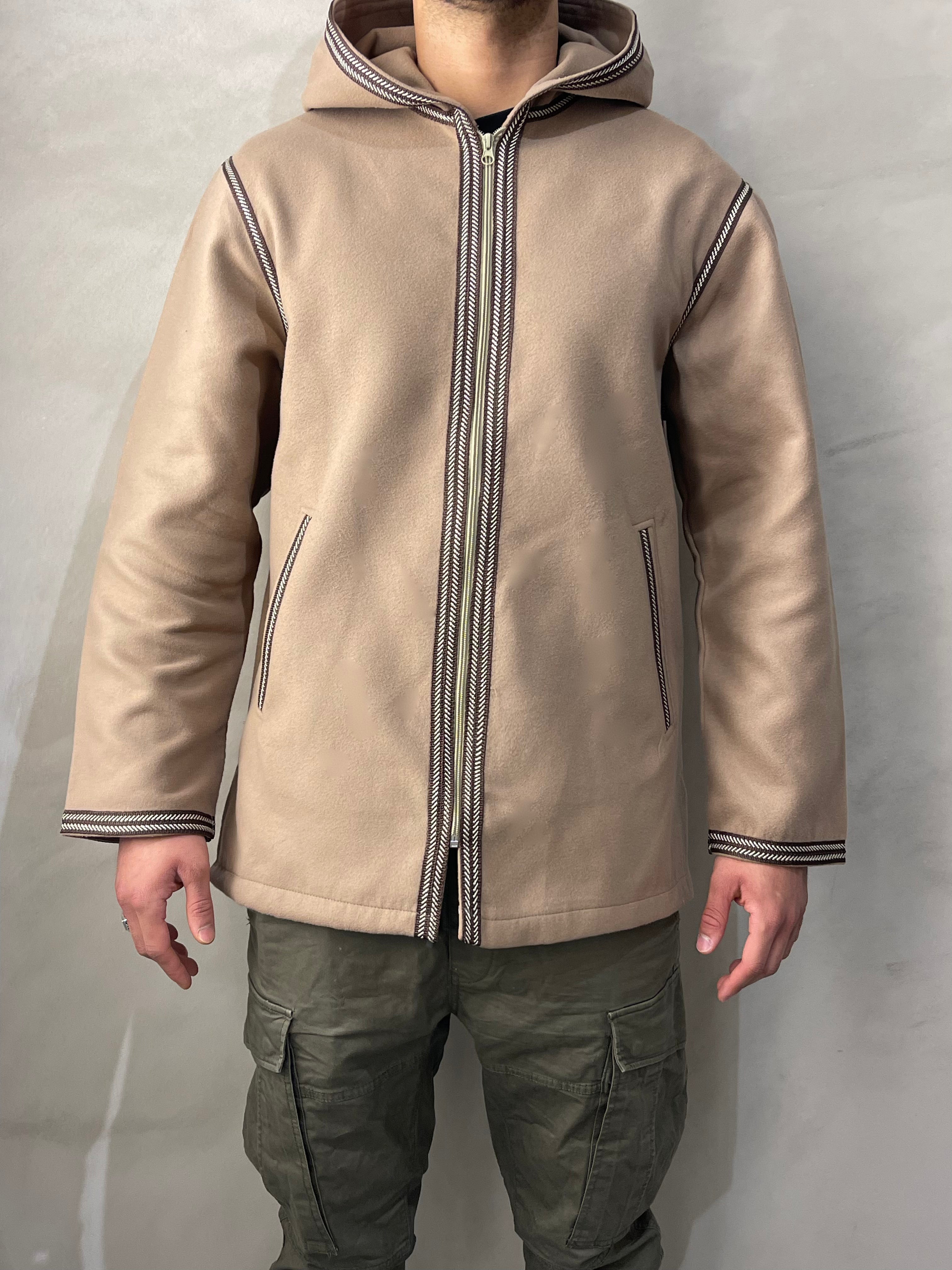 Sand Cashmere Hoodie