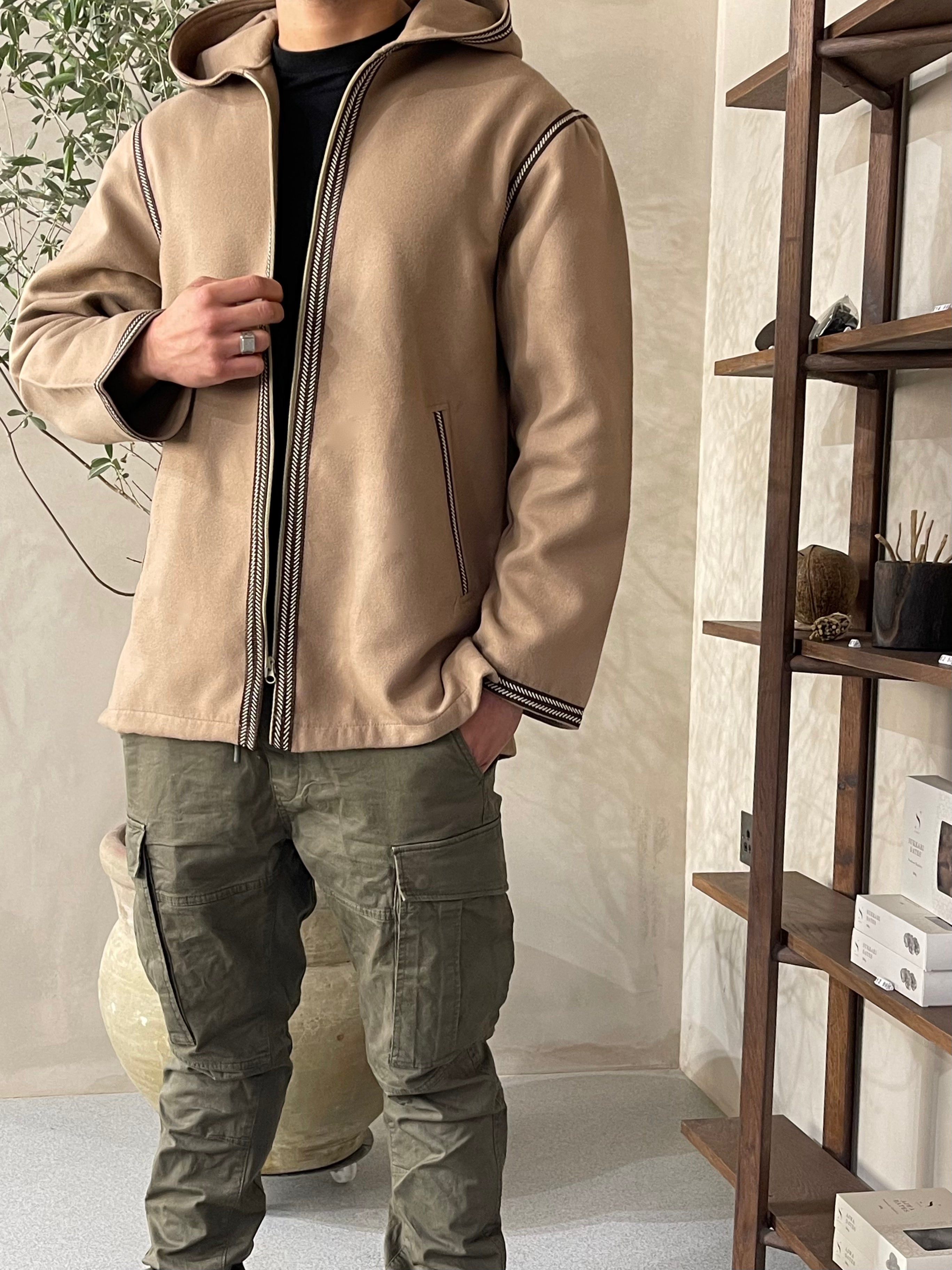 Sand Cashmere Hoodie