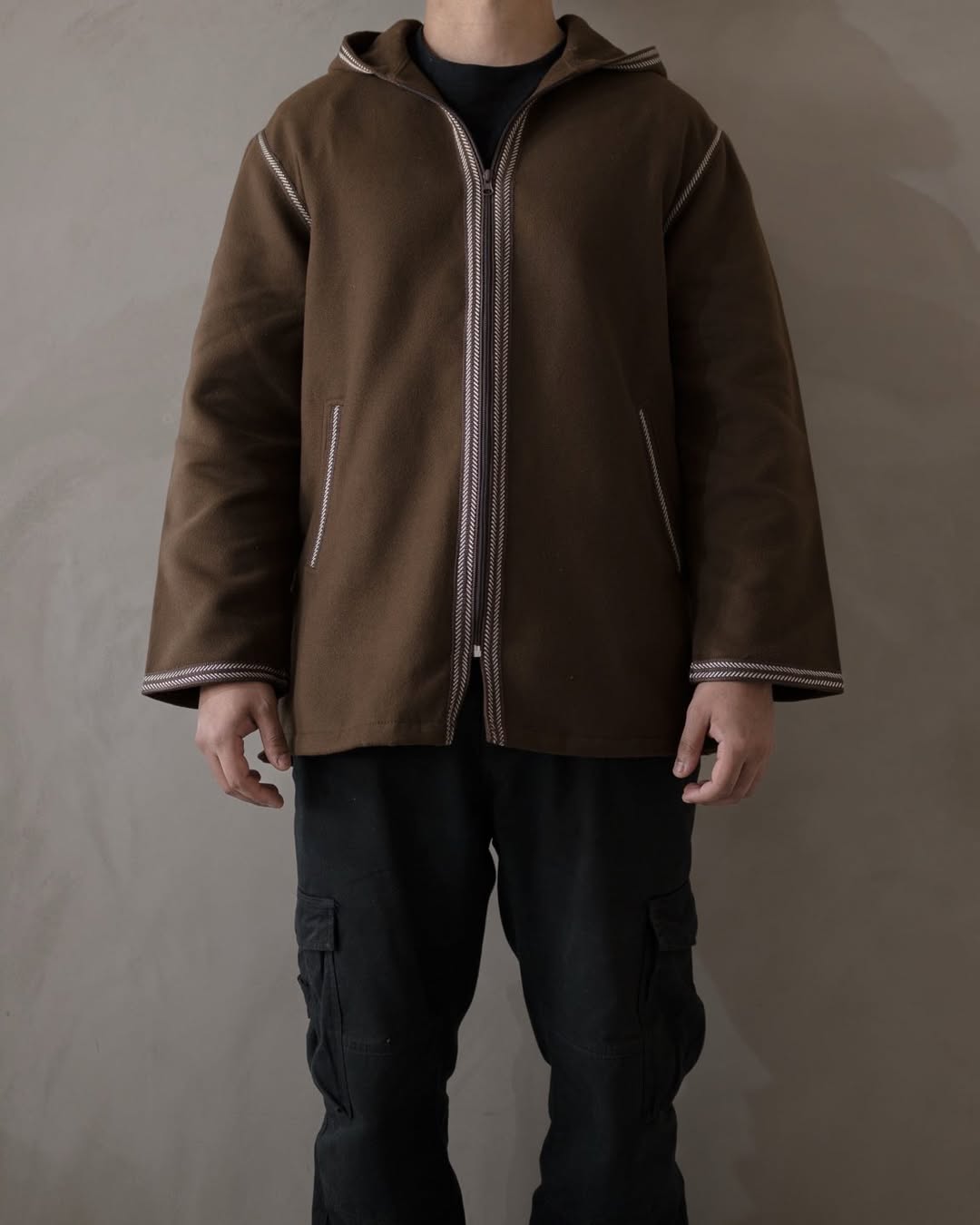 Walnut Cashmere Hoodie